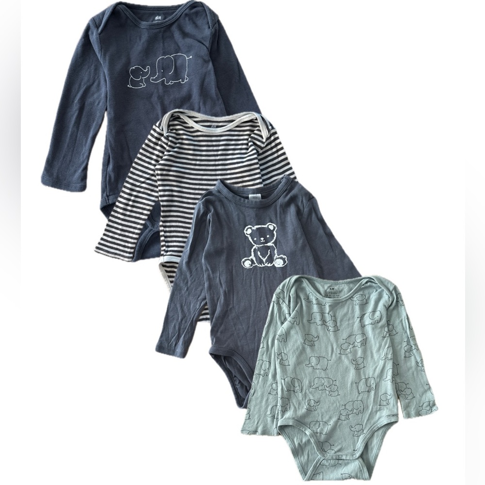 H&M long sleeves body suit baby’s size 12-18 months